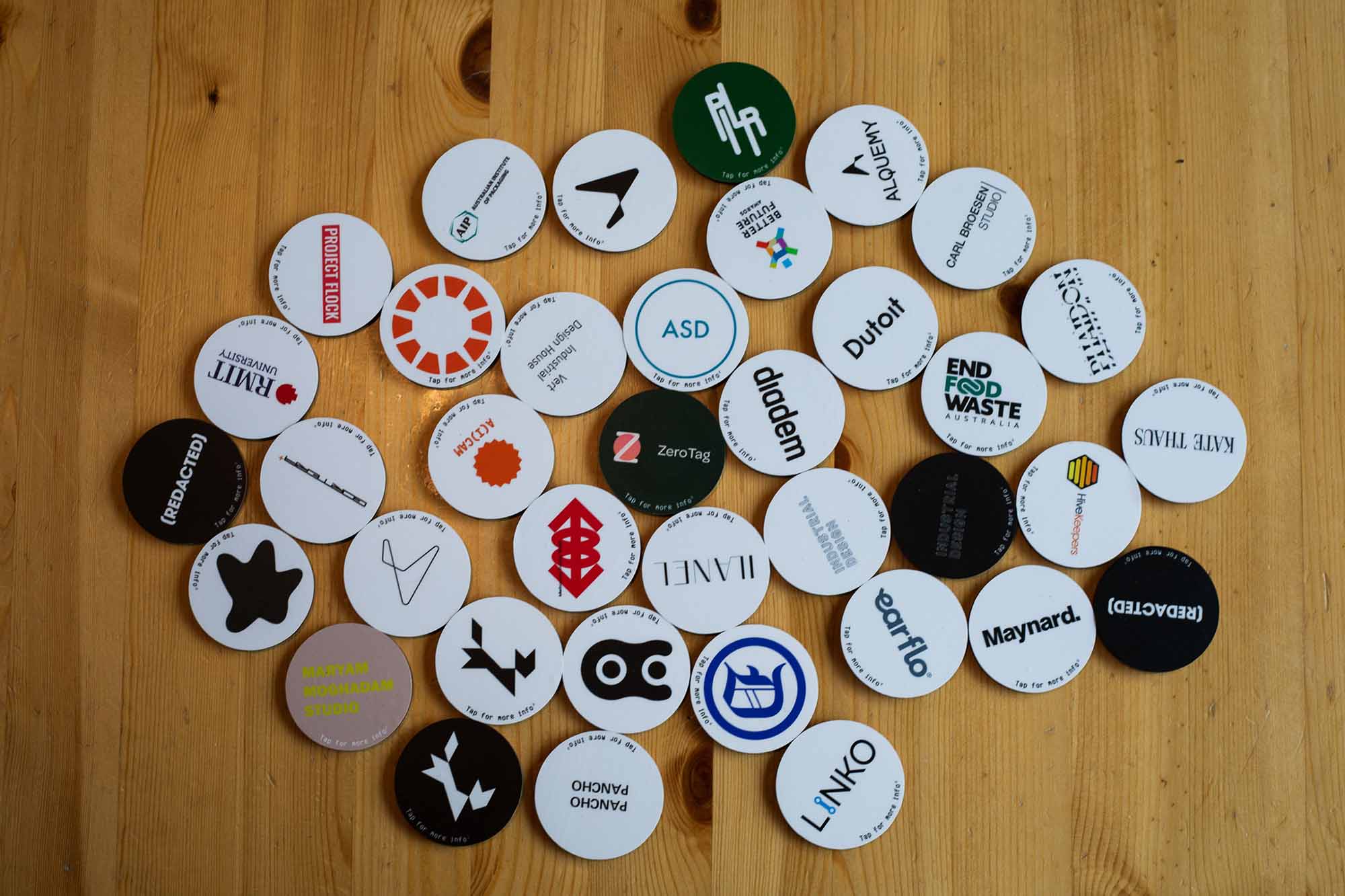 Exhibition Tags at Melbourne Design Week