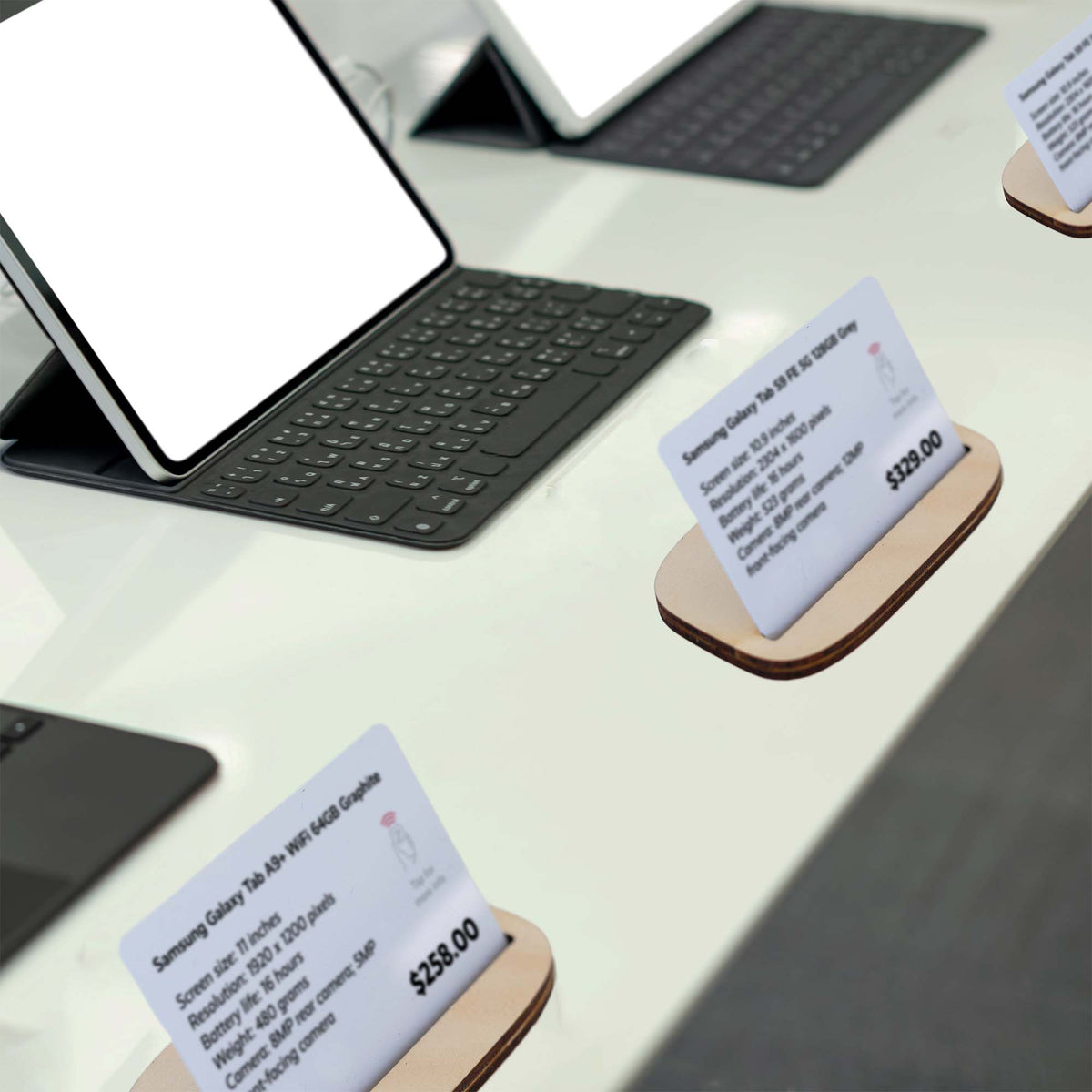 Display Tag Sample Display Tags – ZeroTag