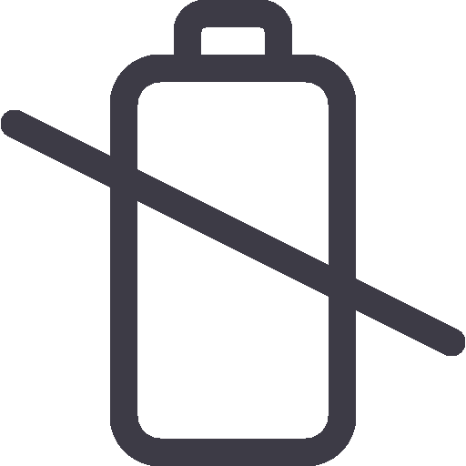 No charging or batteries.